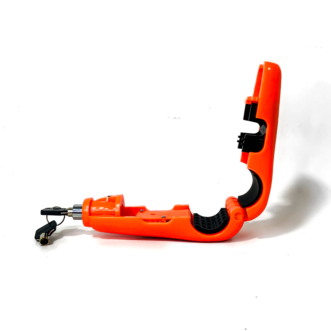 ALARMA PARA MOTO UNIVERSAL PARA FRENOS DE VOLANTE COLOR NARANJA - 3