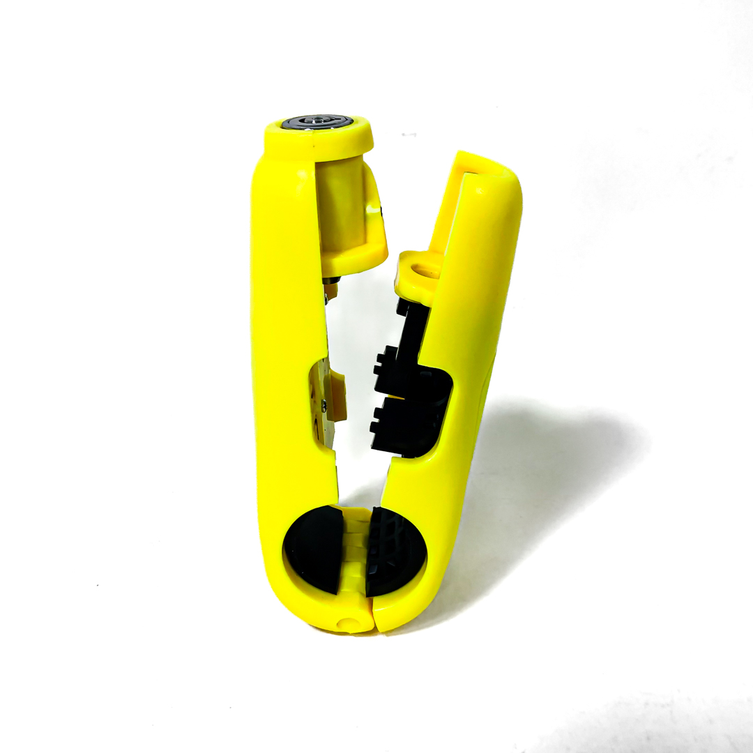 ALARMA PARA MOTO UNIVERSAL PARA FRENOS DE VOLANTE COLOR AMARILLO - 5