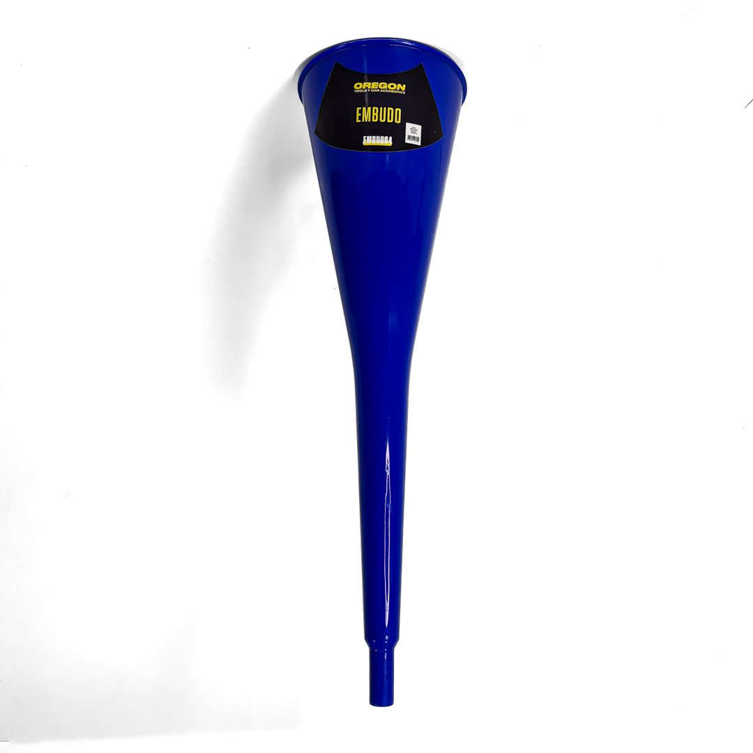 EMBUDO UNIVERSAL COLOR AZUL DIAMETRO 12,8 CM, PICO 1,5 CM,  ALTURA 43,20 CM - 2