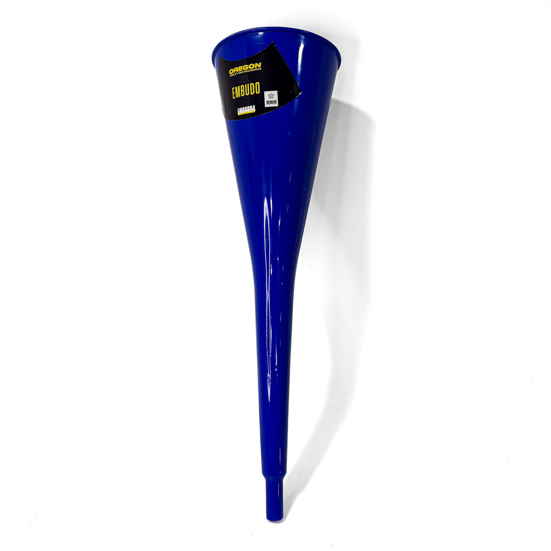 EMBUDO UNIVERSAL COLOR AZUL DIAMETRO 12,8 CM, PICO 1,5 CM,  ALTURA 43,20 CM - 3