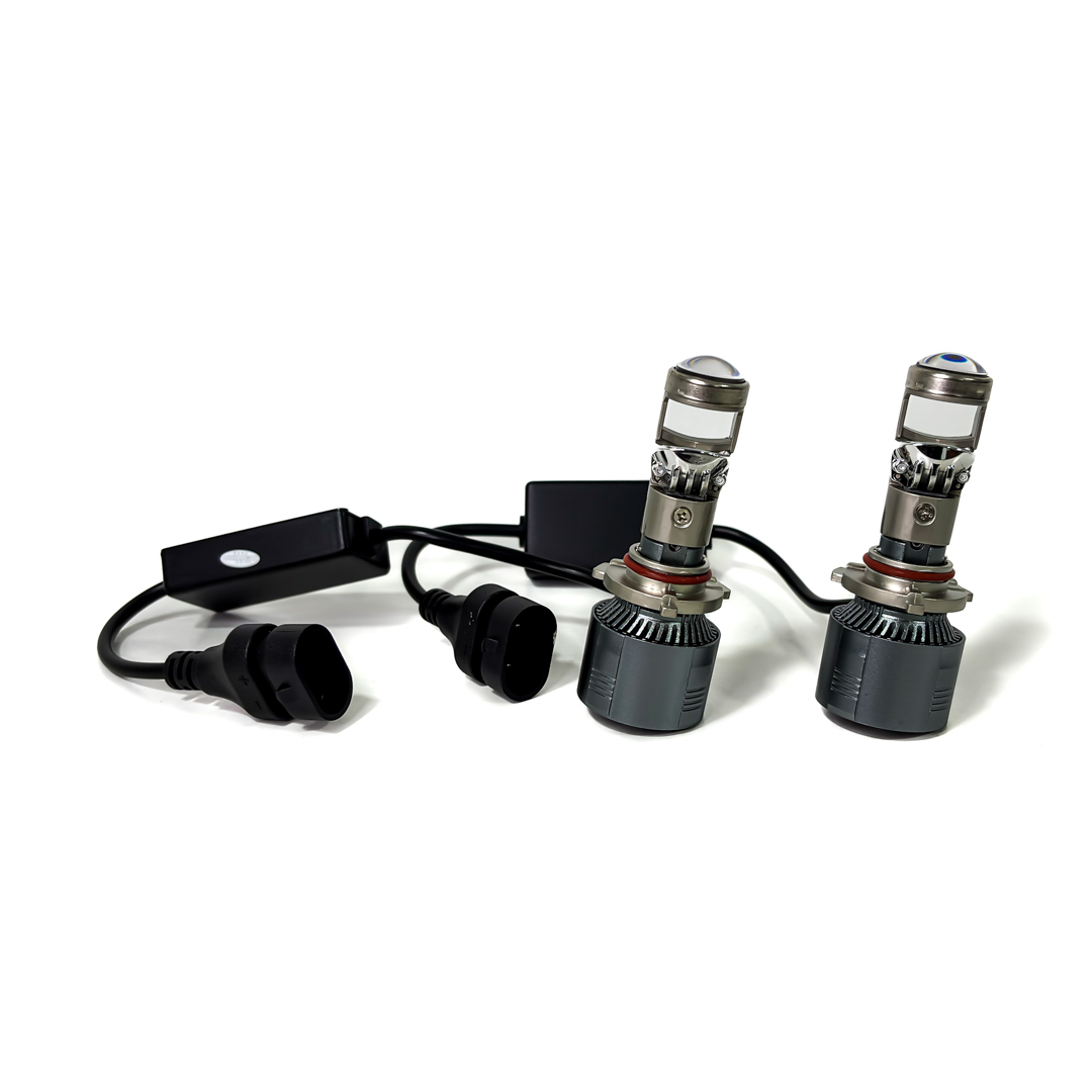OFF ROAD KIT DE LED PROYECTOR MINI LUPA 9005 CHIP CSP SUPER CANBUS CON LUPA - 40000 LUX REALES - 2