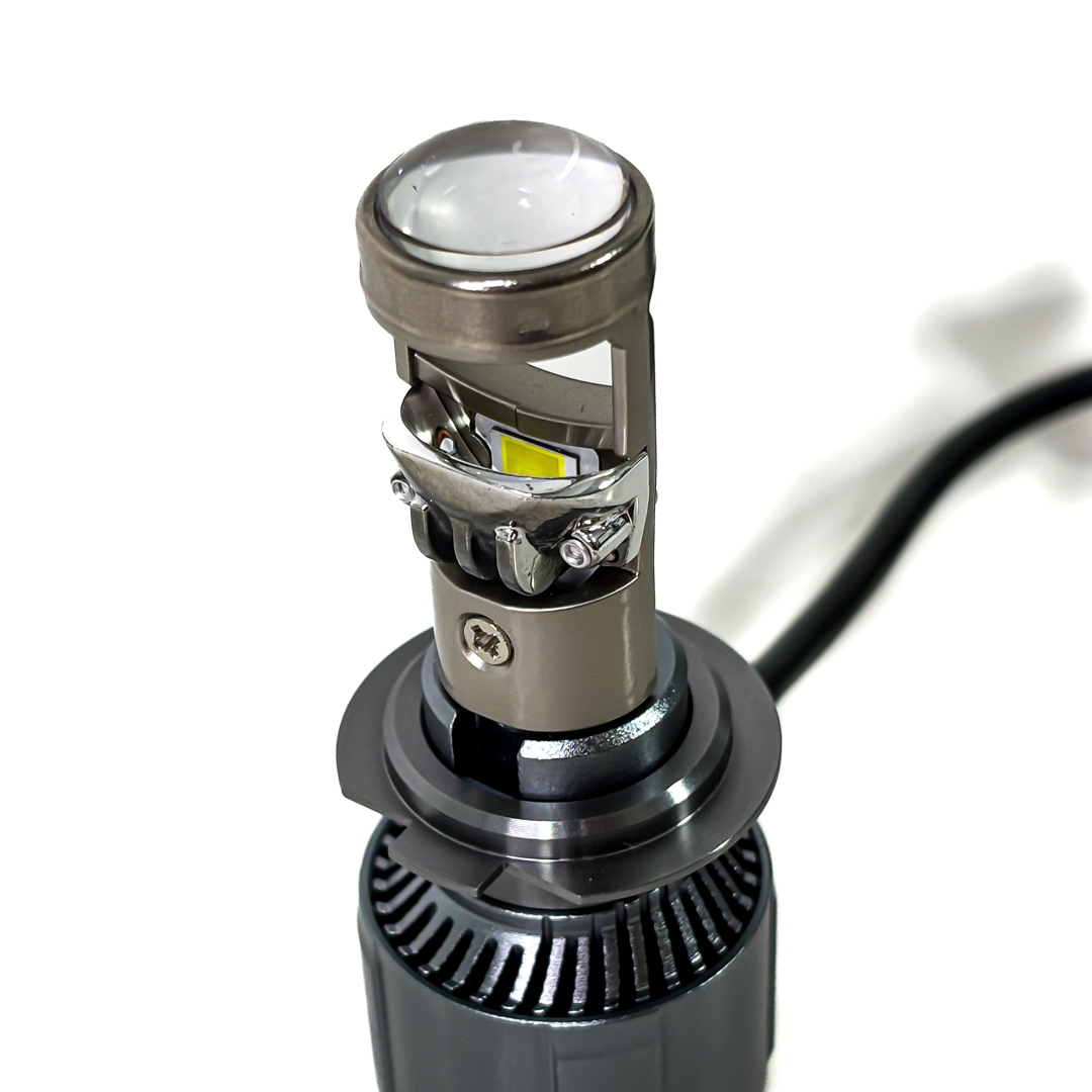 OFF ROAD KIT DE LED PROYECTOR MINI LUPA H7 CHIP CSP SUPER CANBUS CON LUPA - 40000 LUX REALES - 5