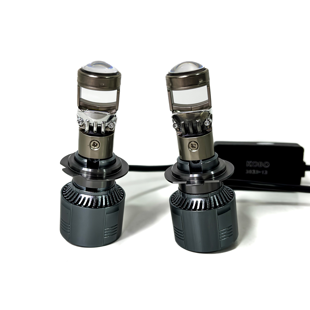 OFF ROAD KIT DE LED PROYECTOR MINI LUPA H7 CHIP CSP SUPER CANBUS CON LUPA - 40000 LUX REALES - 10