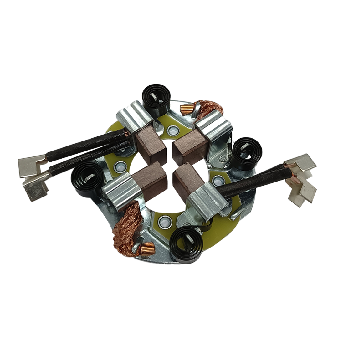 PORTA ESCOBILLA DE ARRANQUE TIPO VALEO RENAULT: TRAFIC 1.9 D, CLIO 1.9 D, EXPRESS 1.9D, R18, R21, FUEGO 2.1D, MASTER, CITROEN: BX, CX, XANTIA, LAND ROVER: DEFENDER 2.5, DISCOVERY 2.5, PEUGEOT: 205, 405, SUZUKI: VITARA 1.9 D,TD, VOLVO PENTA: EMBARCACIONES COM MOTORES DIESEL / MARINES (9X P