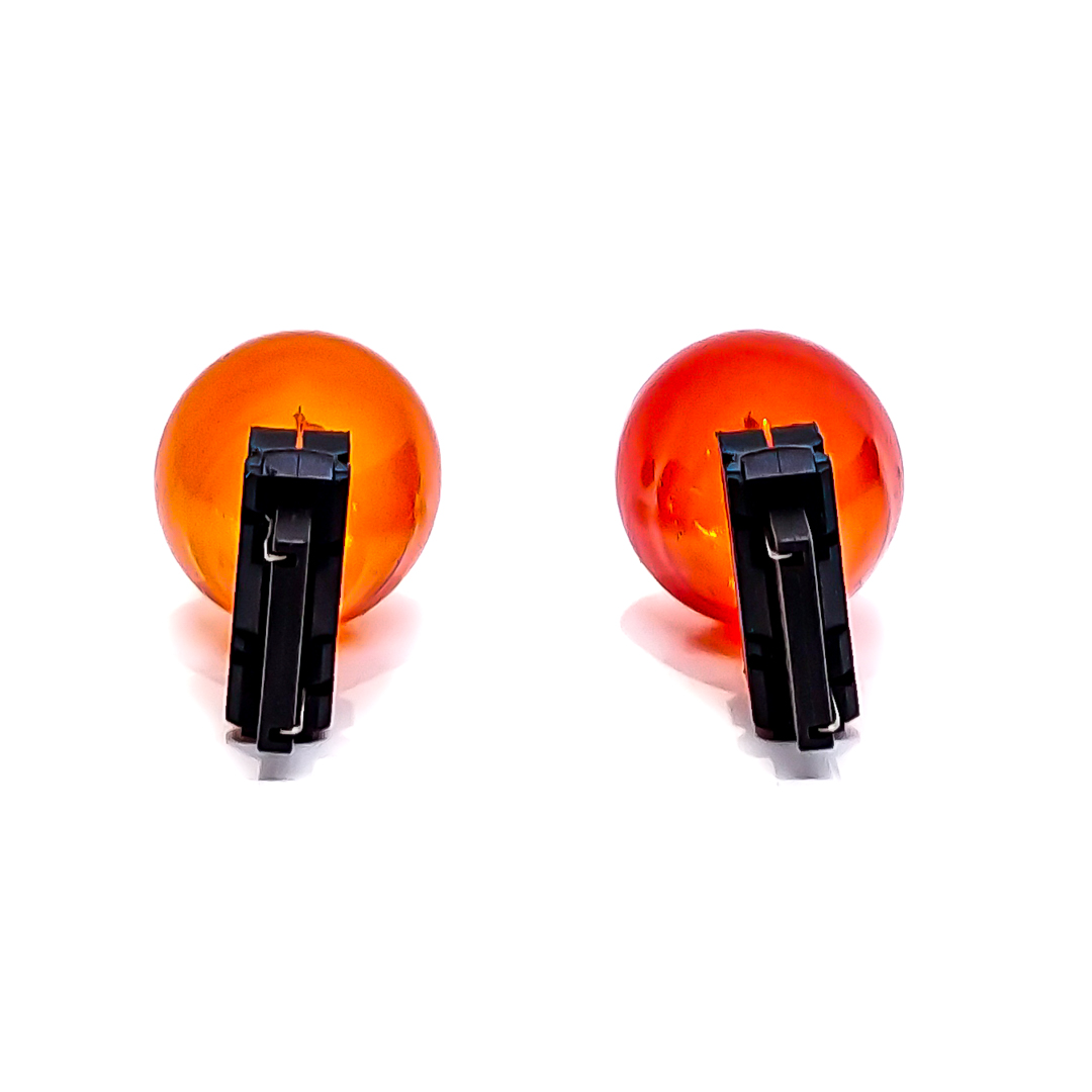 LAMPARAS DE SEÑALIZACION 3156 12V 21W VIDRIO AMBAR ORIGINAL TIPO PHILIPS  (CODIGO ANTERIOR: 3156KOAMB) CANTIDAD POR CAJA MASTER 1000 - 9