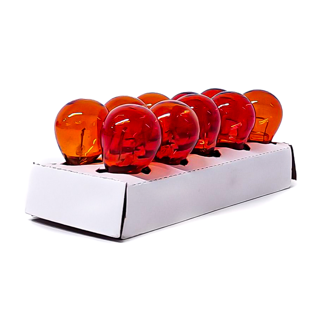 LAMPARAS DE SEÑALIZACION 3157 12V 21/5W VIDRIO AMBAR ORIGINAL TIPO PHILIPS  (CODIGO ANTERIOR: 3157KOAMB) CANTIDAD POR CAJA MASTER 1000 - 9