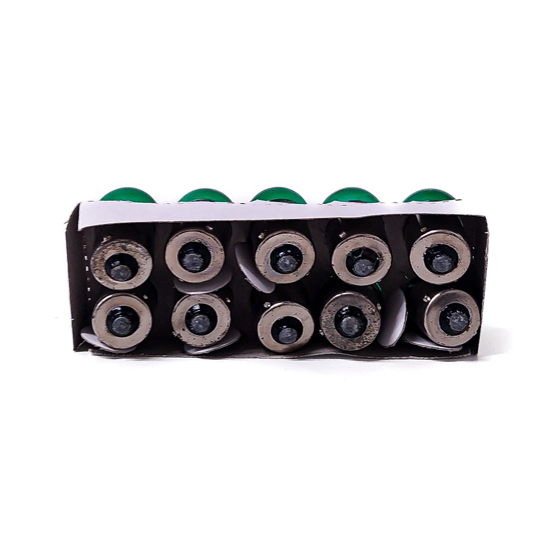 LAMPARAS DE SEÑALIZACION R5W 67 12V5W BA15S VERDE  (CODIGO ANTERIOR: 12821KOGRE) - 10