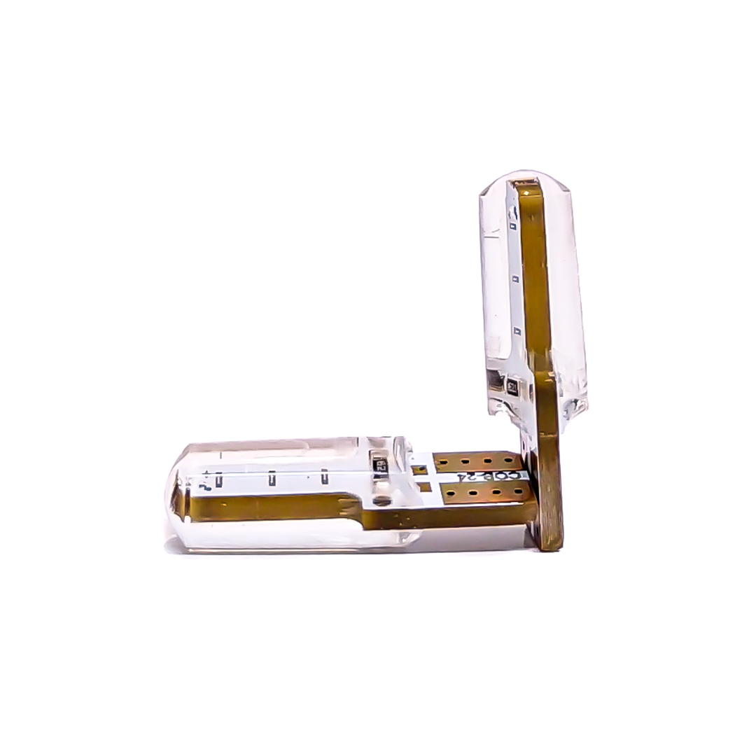 LED SEÑALIZACION SILICA BLISTER X 2 2821 - T10 - W5W - GEL SILICONADO CANBUS AZUL 24V BLISTER X 2 UNIDADES - 5