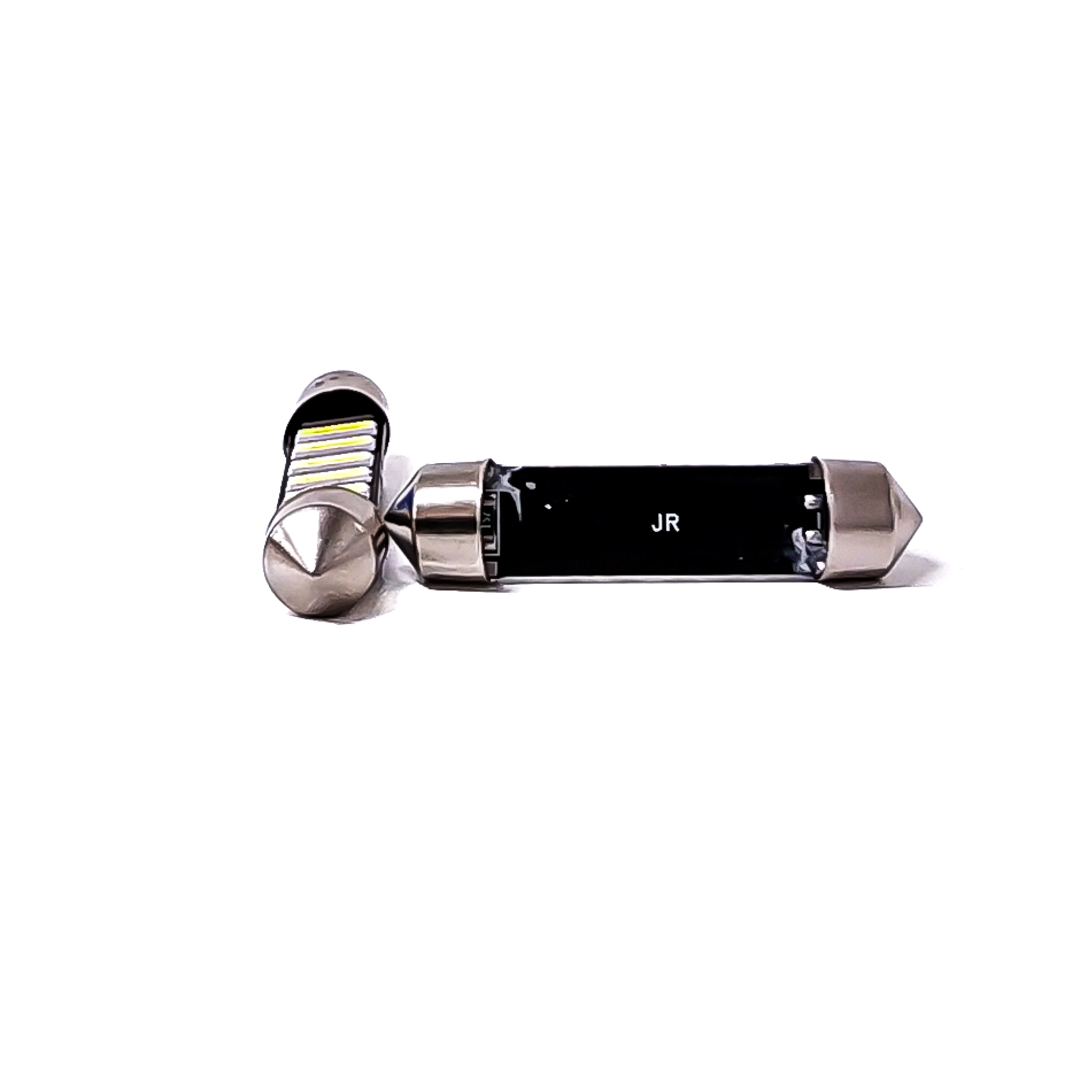 LED SEÑALIZACION CREE BLISTER X 2 TUBULAR - FESTOON LED CREE 41MM CANBUS BLANCO 12V BLISTER X 2 UNIDADES CANTIDAD POR CAJA MASTER 500 - 6