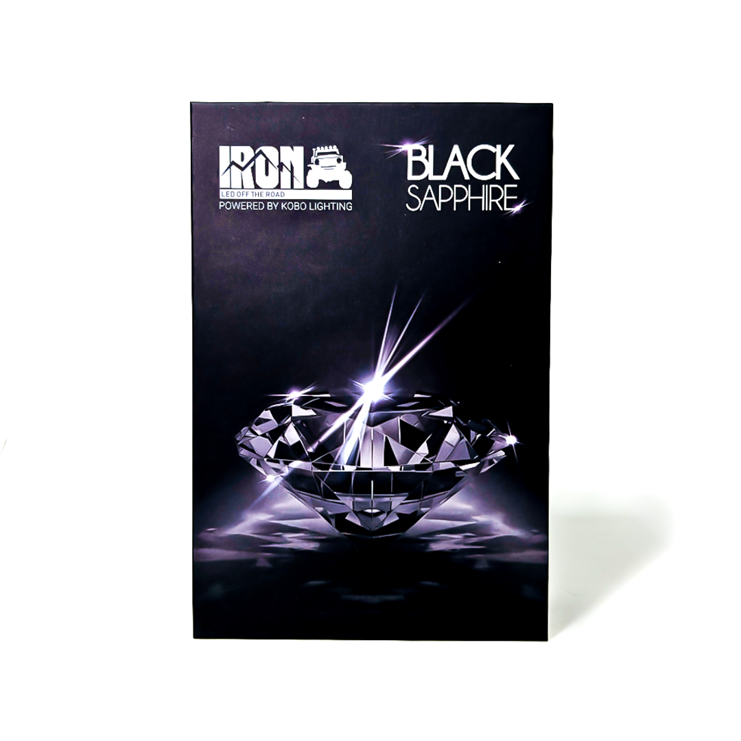 OFF ROAD KIT DE LED BLACK SAPPHIRE SUPER CANBUS HB5 9007 75 WATTS CON COOLER INTERNO  Y DRIVER EXTERNO - 2