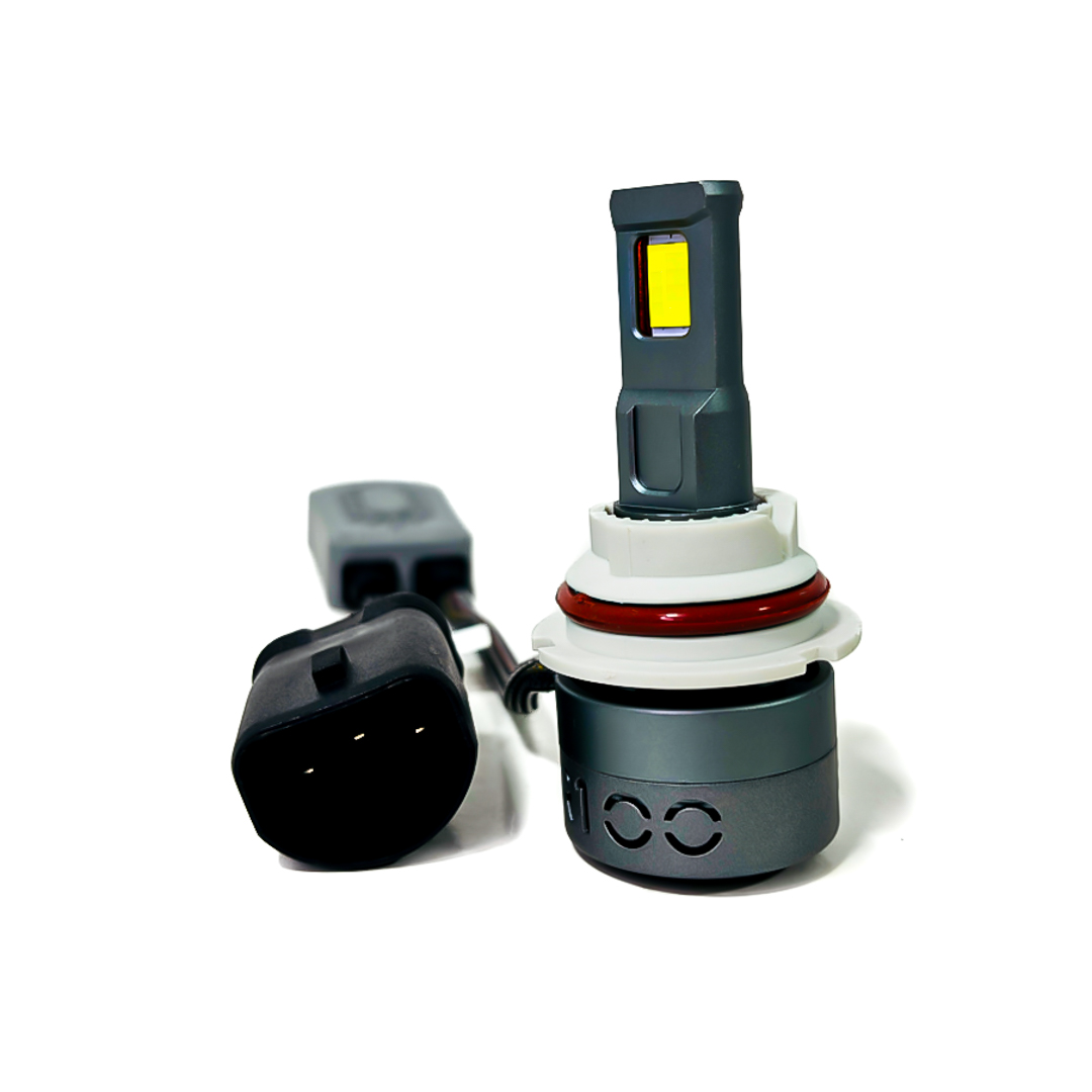OFF ROAD KIT DE LED BLACK SAPPHIRE SUPER CANBUS HB5 9007 75 WATTS CON COOLER INTERNO  Y DRIVER EXTERNO - 4
