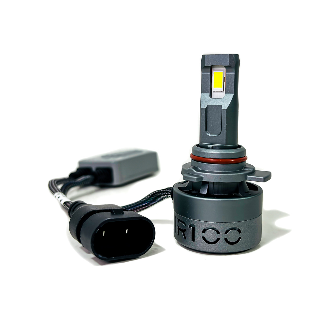 OFF ROAD KIT DE LED BLACK SAPPHIRE SUPER CANBUS HIR 9012 75 WATTS CON COOLER INTERNO  Y DRIVER EXTERNO - 2