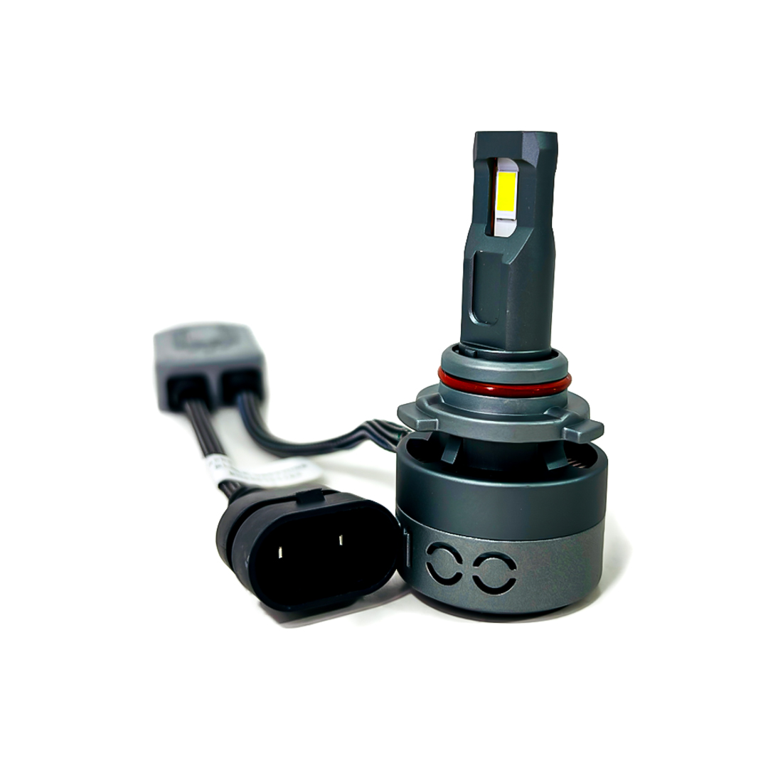 OFF ROAD KIT DE LED BLACK SAPPHIRE SUPER CANBUS HB4 9006 75 WATTS CON COOLER INTERNO  Y DRIVER EXTERNO - 4