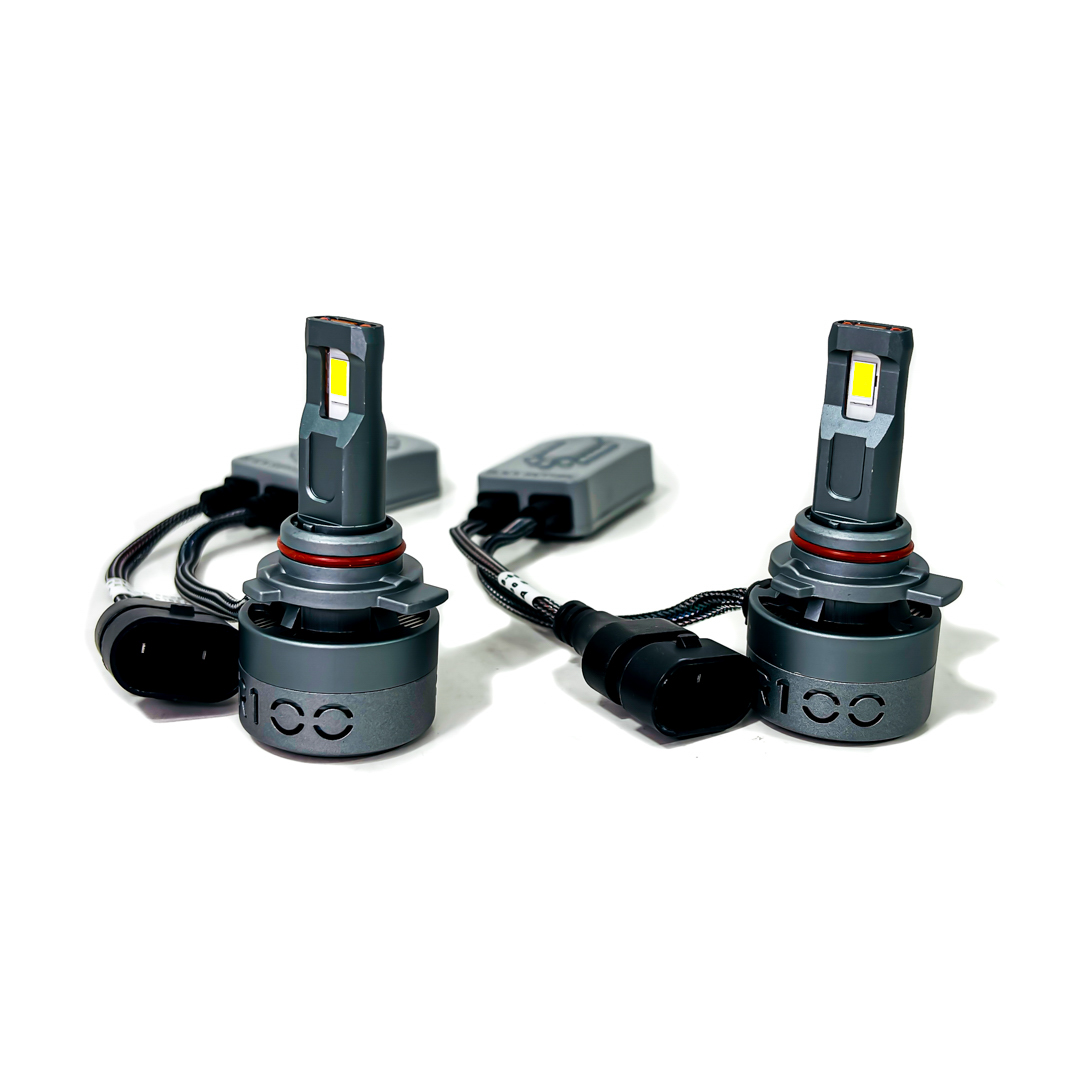 OFF ROAD KIT DE LED BLACK SAPPHIRE SUPER CANBUS HIR 9012 75 WATTS CON COOLER INTERNO  Y DRIVER EXTERNO - 3