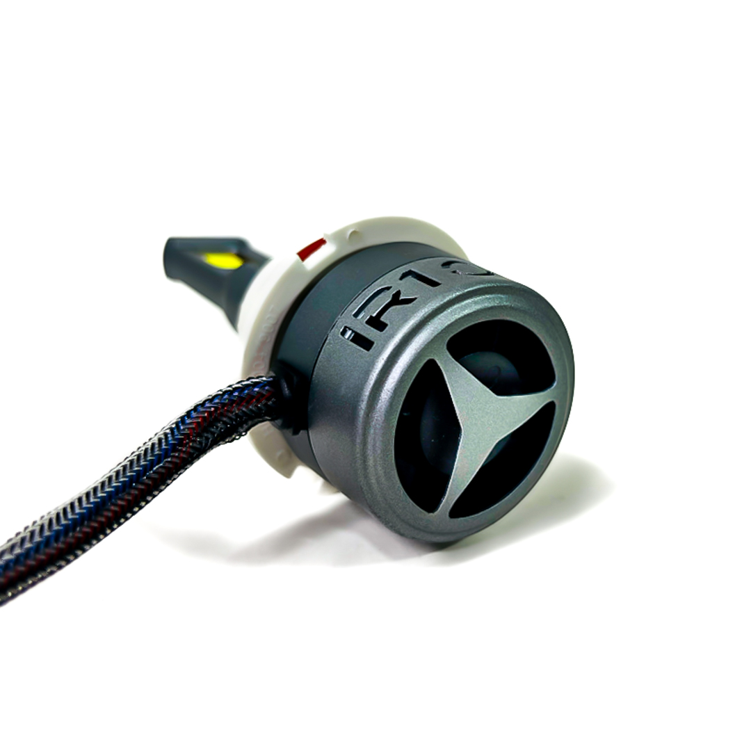 OFF ROAD KIT DE LED BLACK SAPPHIRE SUPER CANBUS HB1 9004 75 WATTS CON COOLER INTERNO  Y DRIVER EXTERNO - 4