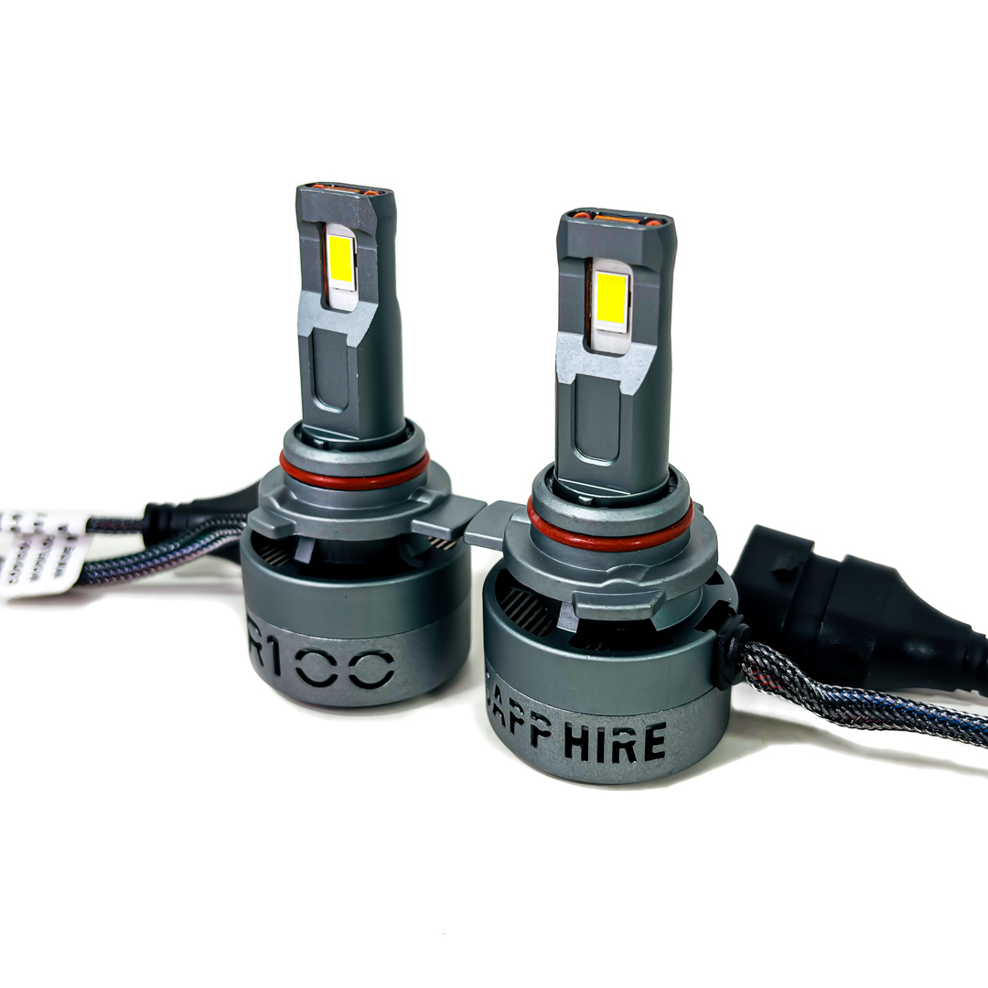 OFF ROAD KIT DE LED BLACK SAPPHIRE SUPER CANBUS HIR 9012 75 WATTS CON COOLER INTERNO  Y DRIVER EXTERNO - 4