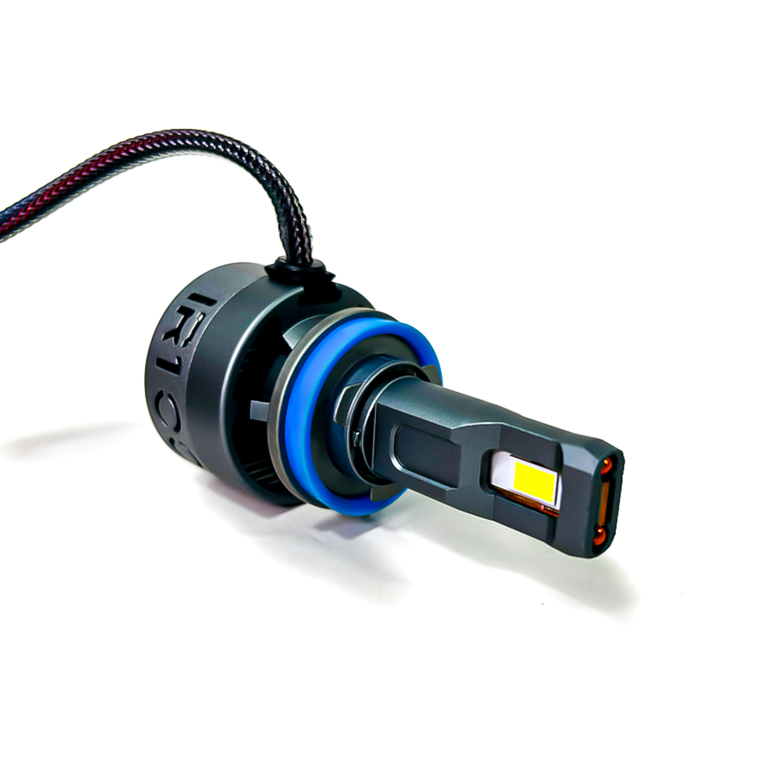 OFF ROAD KIT DE LED BLACK SAPPHIRE SUPER CANBUS H11 75 WATTS CON COOLER INTERNO  Y DRIVER EXTERNO - 5