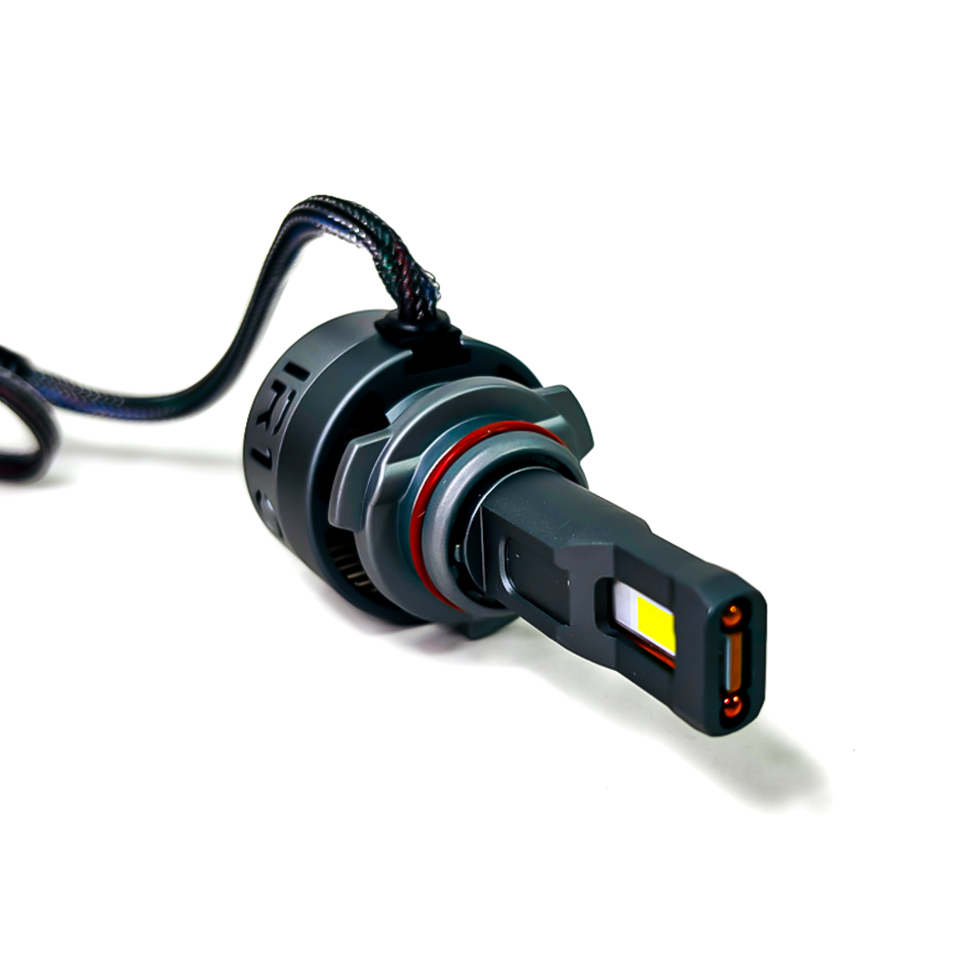 OFF ROAD KIT DE LED BLACK SAPPHIRE SUPER CANBUS HB4 9006 75 WATTS CON COOLER INTERNO  Y DRIVER EXTERNO - 7