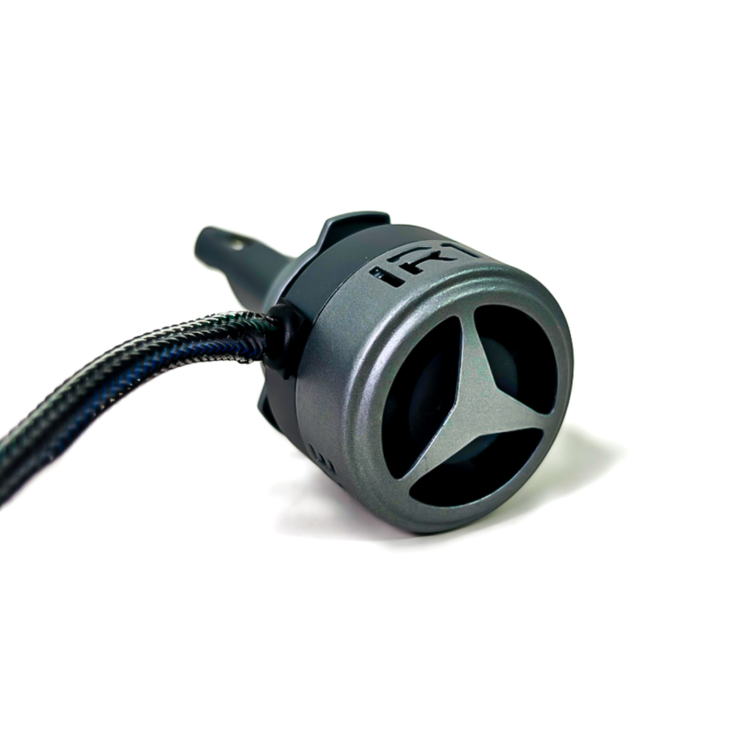 OFF ROAD KIT DE LED BLACK SAPPHIRE SUPER CANBUS HB4 9006 75 WATTS CON COOLER INTERNO  Y DRIVER EXTERNO - 8