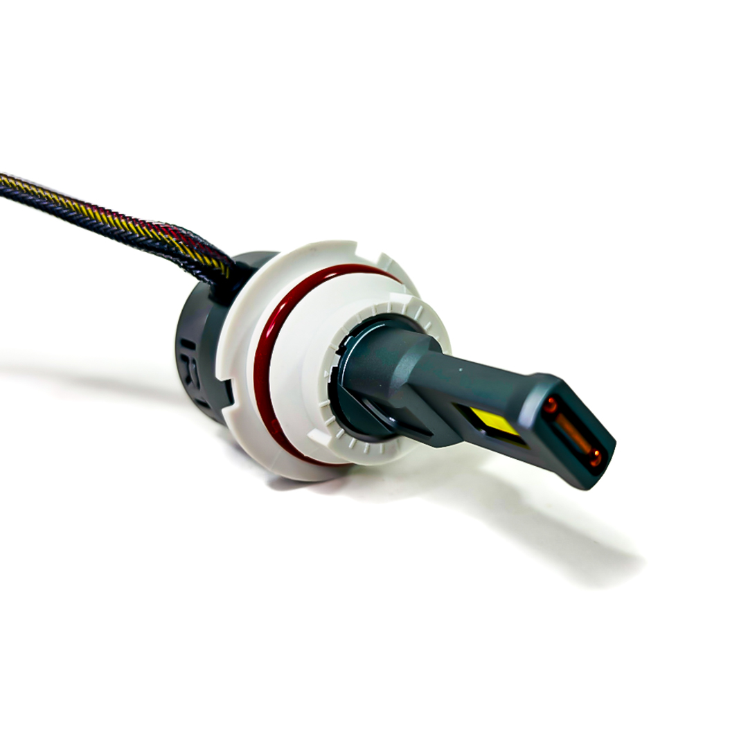 OFF ROAD KIT DE LED BLACK SAPPHIRE SUPER CANBUS HB5 9007 75 WATTS CON COOLER INTERNO  Y DRIVER EXTERNO - 9