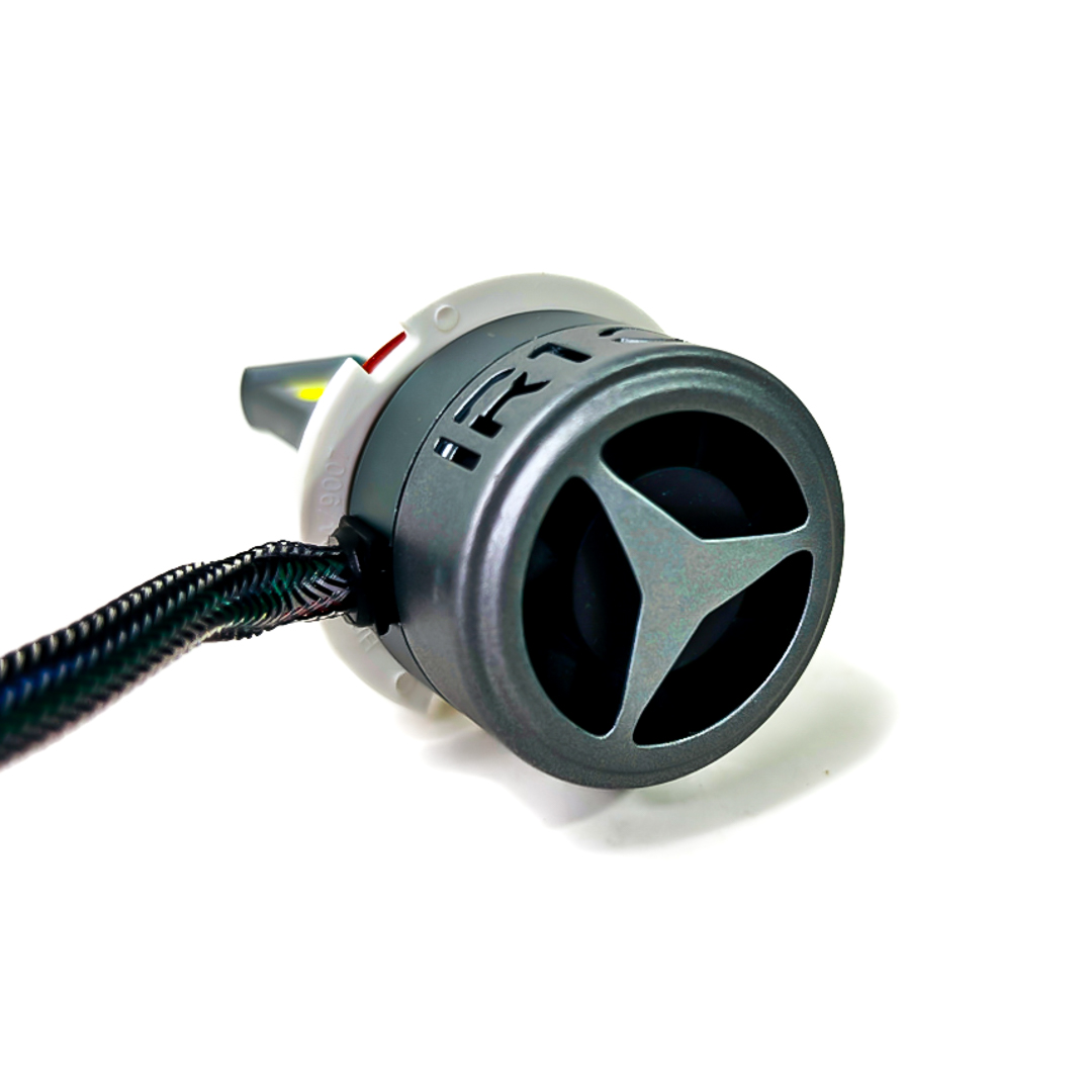 OFF ROAD KIT DE LED BLACK SAPPHIRE SUPER CANBUS HB5 9007 75 WATTS CON COOLER INTERNO  Y DRIVER EXTERNO - 10