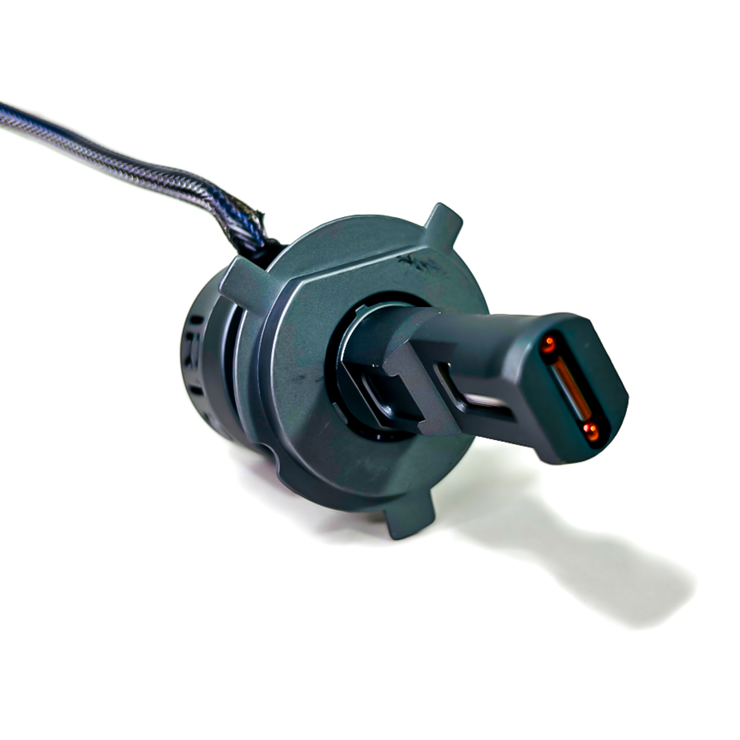 OFF ROAD KIT DE LED BLACK SAPPHIRE SUPER CANBUS H4 75 WATTS CON COOLER INTERNO  Y DRIVER EXTERNO - 10
