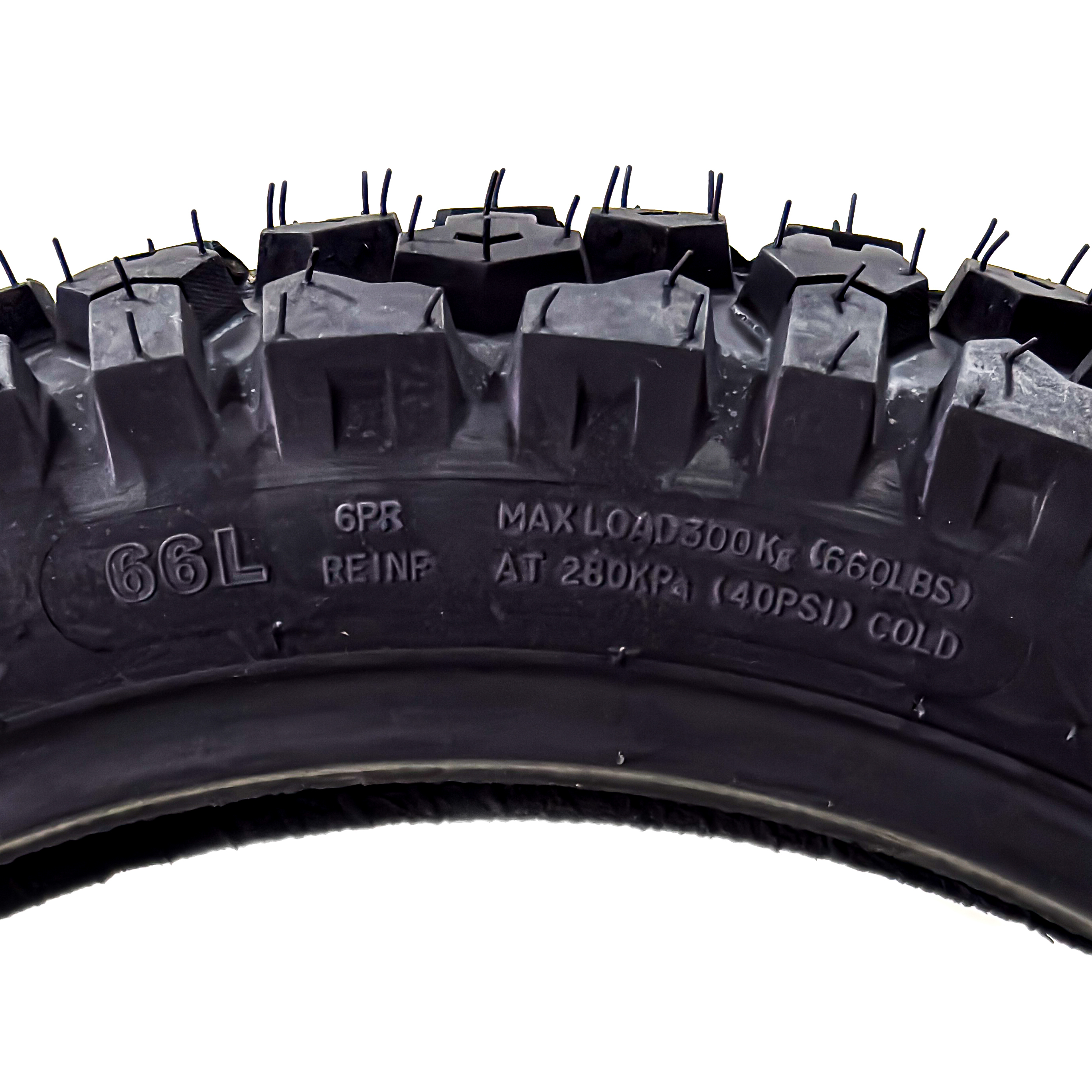 NEUMATICO PARA MOTO APLICACIÓN TRASERA  MIKI013-4.10R18 PARA CAMARA - 6
