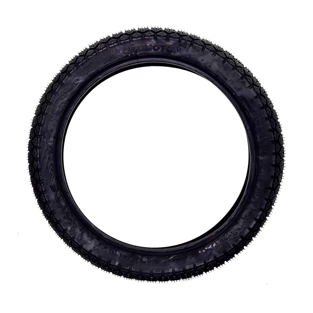 NEUMATICO PARA MOTO APLICACIÓN DELANTERA MIKI005-2.75R18 PARA CAMARA
