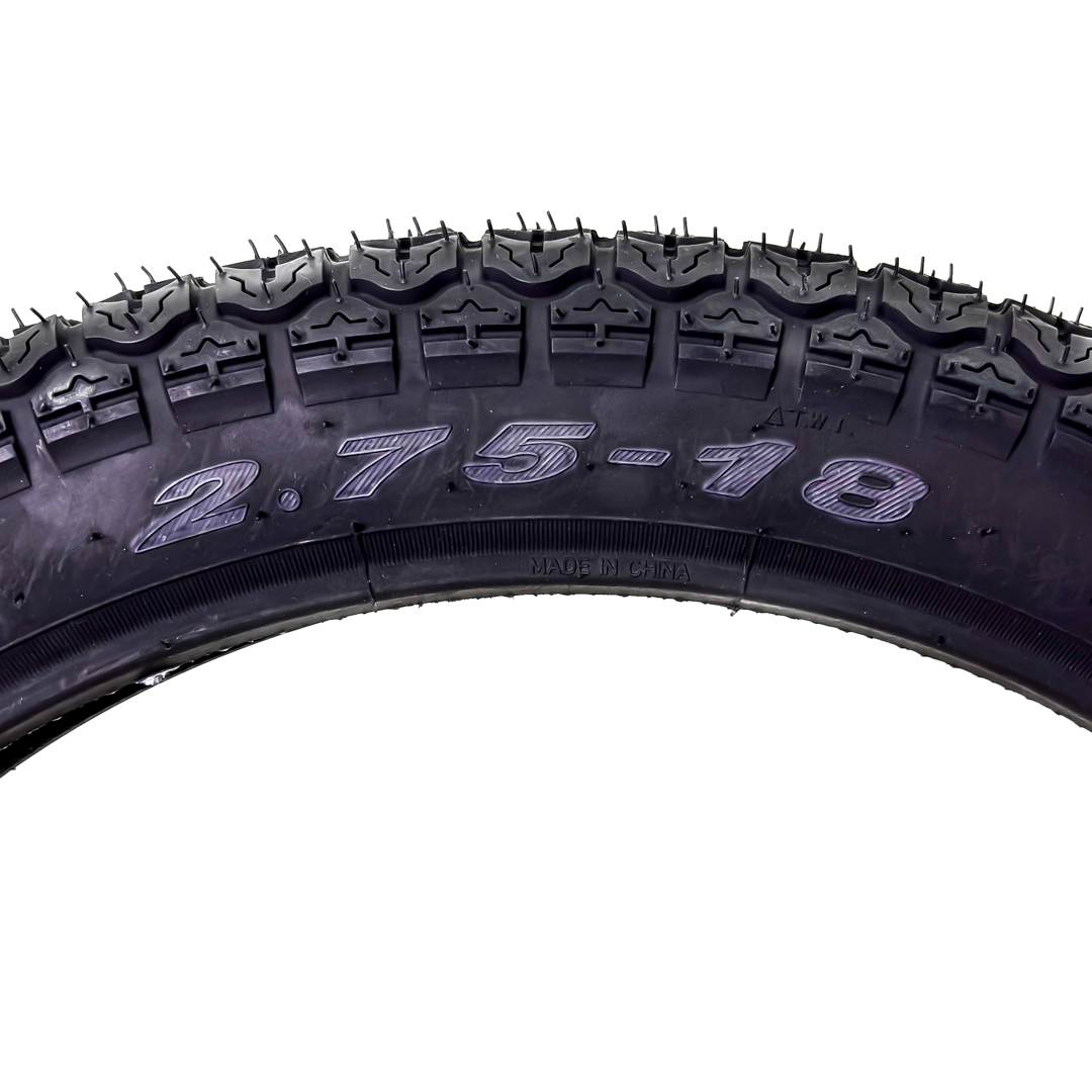 NEUMATICO PARA MOTO APLICACIÓN DELANTERA MIKI005-2.75R18 PARA CAMARA - 2