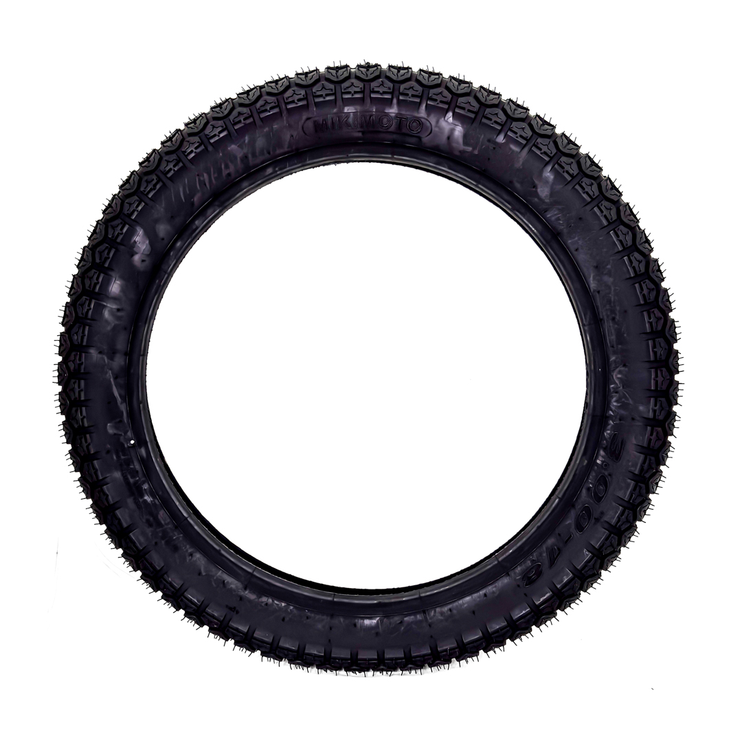 NEUMATICO PARA MOTO APLICACIÓN TRASERA MIKI005-3.00R18 PARA CAMARA - 5