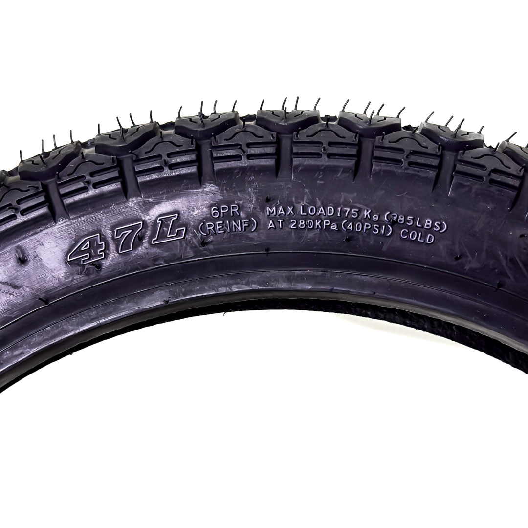 NEUMATICO PARA MOTO APLICACIÓN DELANTERA MIKI005-2.75R17 PARA CAMARA - 5