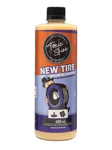 ACONDICIONADOR DE EXTERIORES NEW TIRE REVITALIZADOR GOMAS Y NEUMÁTICOS 600CC