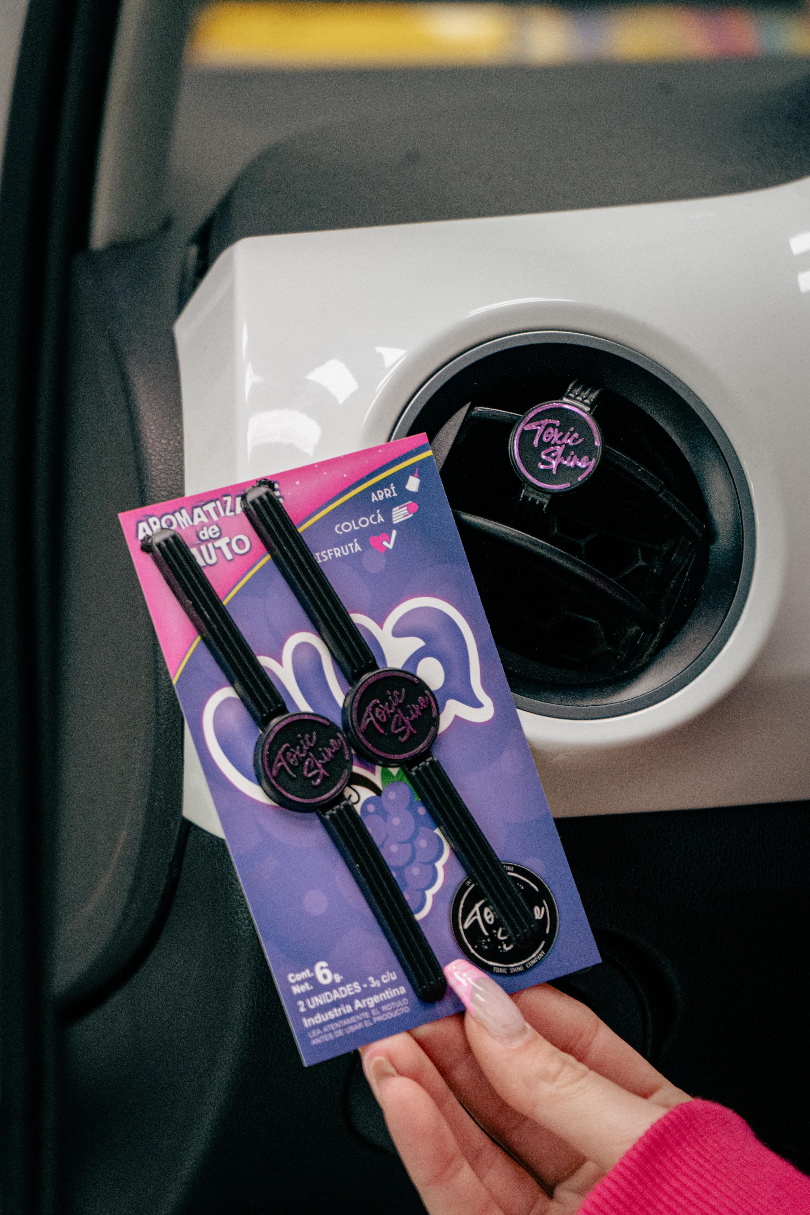 AROMATIZANTE DE AUTO AROMATIZANTE UVA 6gr