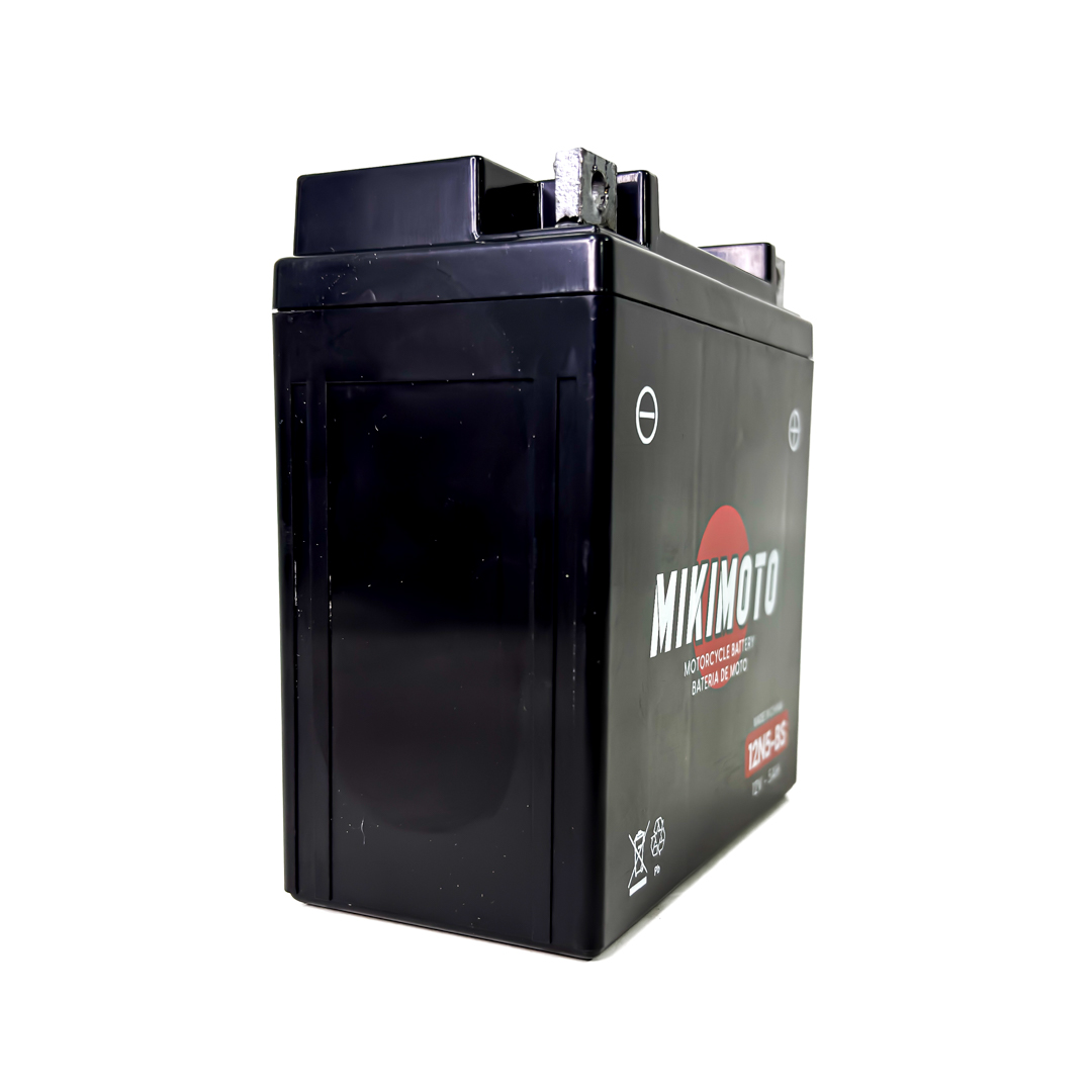 BATERIA DE MOTO YT5A 12N5-3B  YT5A ZANELLA ZB 110 12V5AH. CANTIDAD POR BULTO 10 - 4