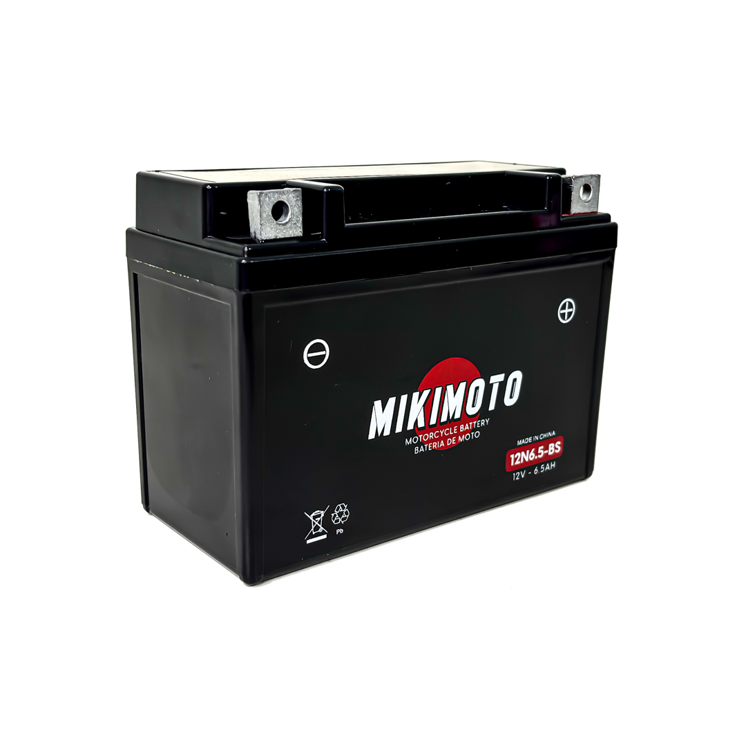 BATERIA DE MOTO 12N6.5-3B SAPUCAI CECCATO 150 XMM 12V6,5AH. CANTIDAD POR BULTO 10 - 6