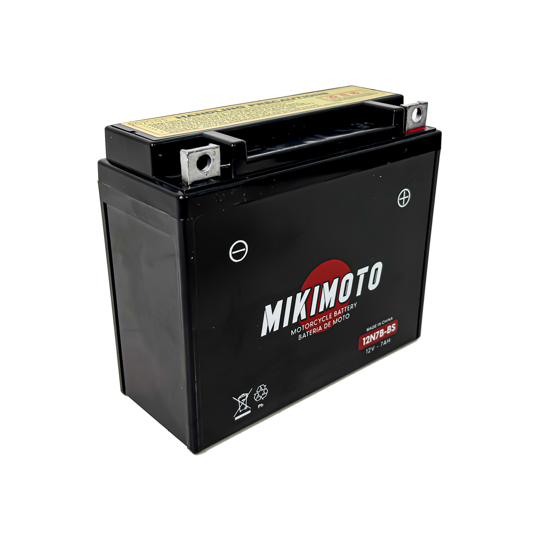 BATERIA DE MOTO 12N7A-3A MOTOMEL SKUA HONDA STORM 12V7AH. CANTIDAD POR BULTO 10