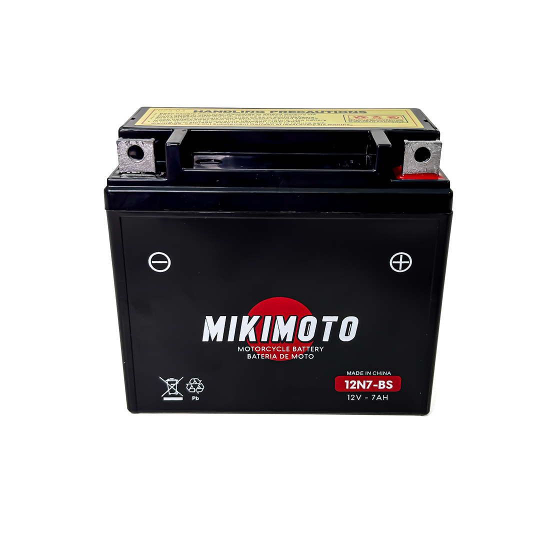 BATERIA DE MOTO 12N7-3B 12N7-BS 12N7-3A GUERRERO GMX 150 12V7AH. CANTIDAD POR BULTO 8 - 2