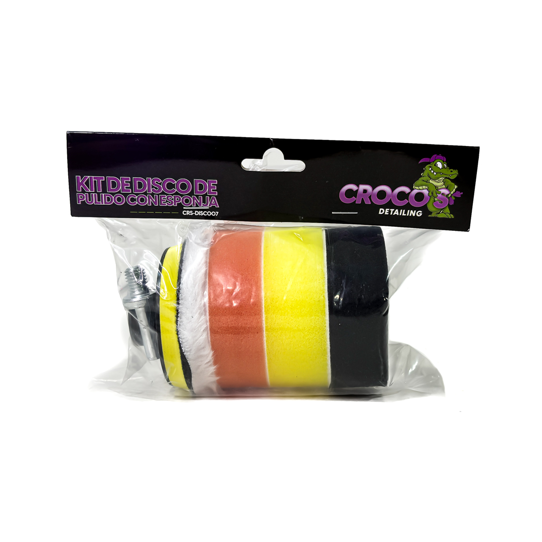 KIT DE PULIDO CON ESPONJA UNIVERSAL 3" - 10