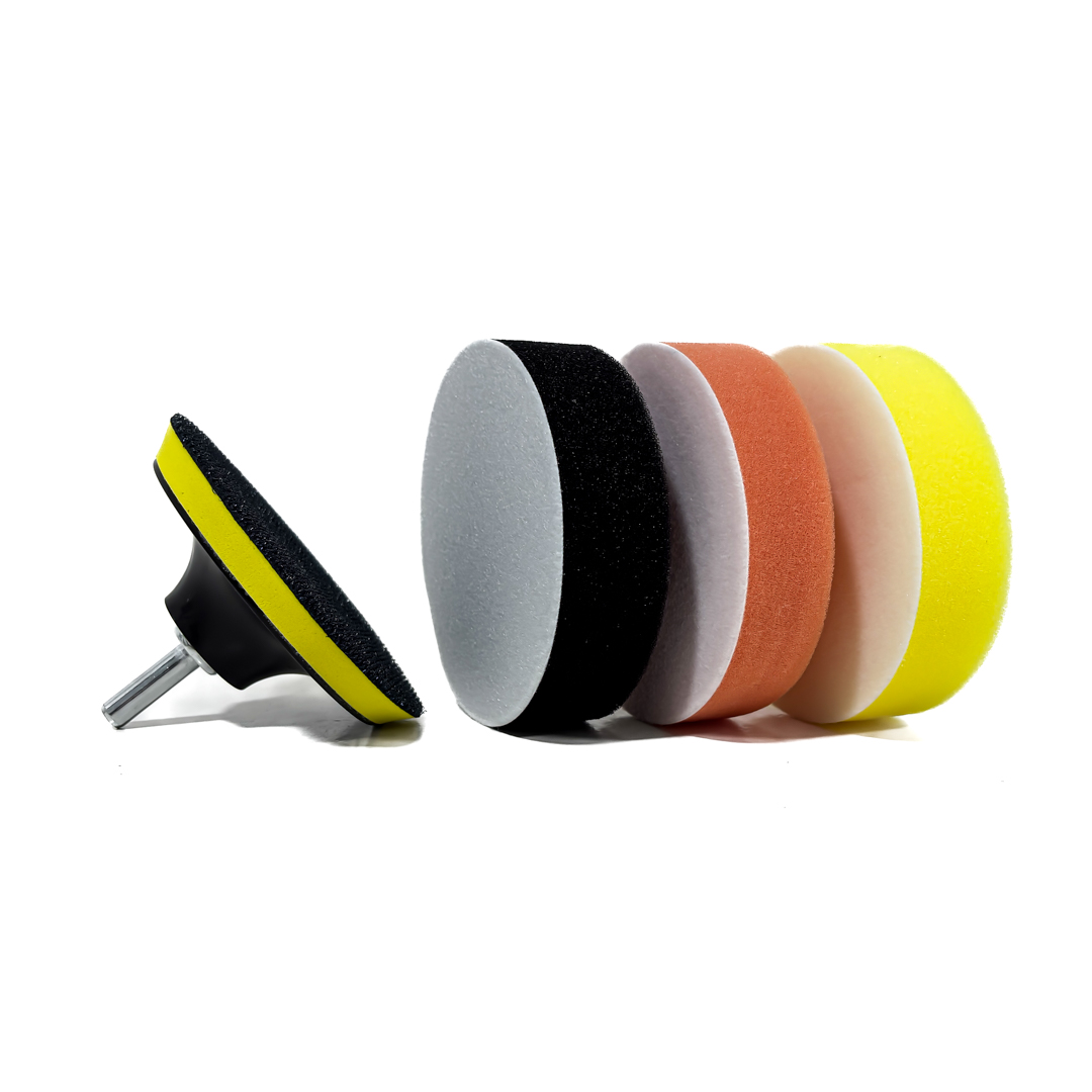 KIT DE PULIDO CON ESPONJA UNIVERSAL 4" - 4