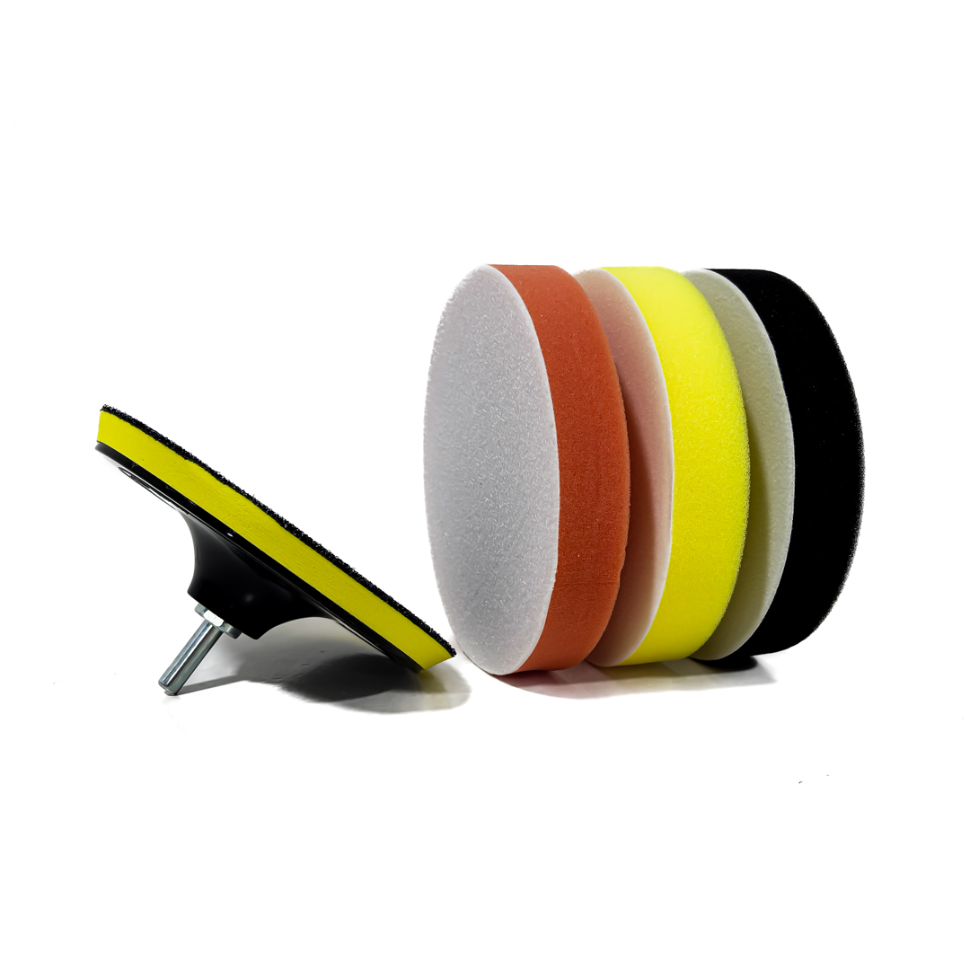 KIT DE PULIDO CON ESPONJA UNIVERSAL 6" - 5