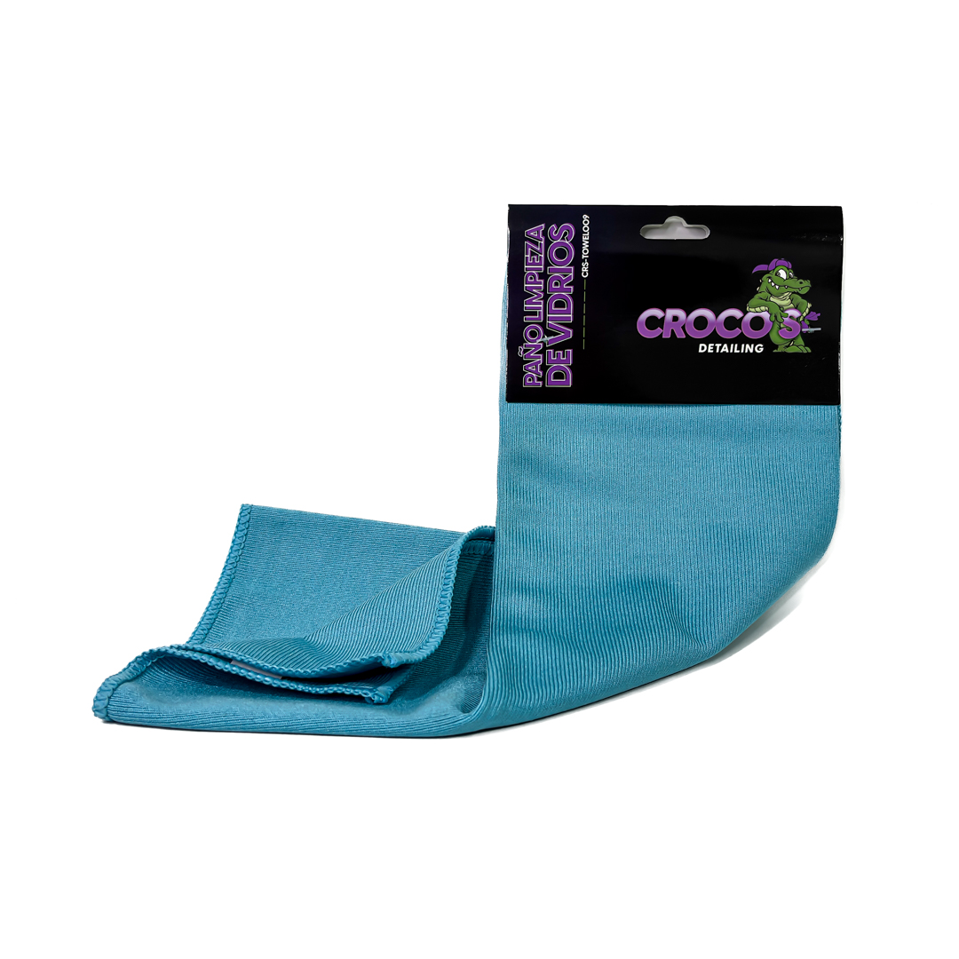 PAÑO LIMPIEZA VIDRIOS CELESTE
280 GSM 60CM * 40CM - 2