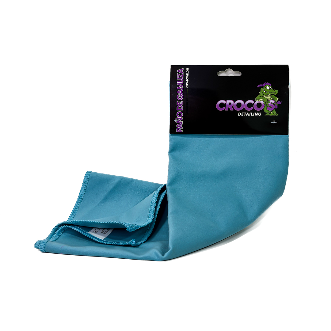 PAÑO DE GAMUZA CELESTE
200 GSM 60CM * 40CM - 2