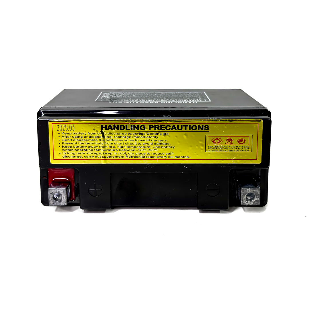 BATERIA DE MOTO YT7B YB7B-B NX 150 XT 225 12V6AH - 4