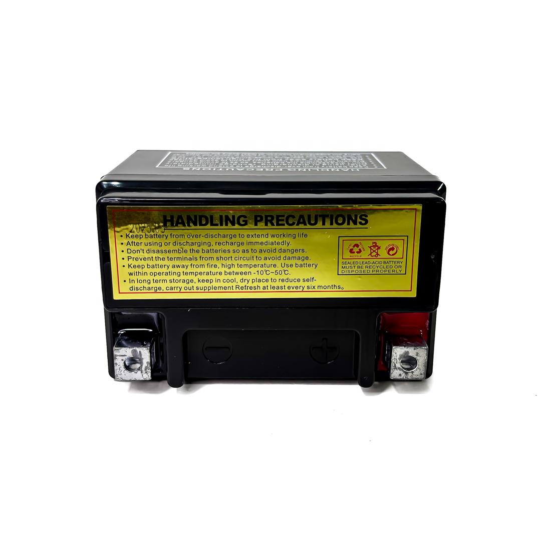 BATERIA DE MOTO YTX4L-BS HONDA FAN BIZ AXIS 90 BROS CG TITAN 12V4AH - 2