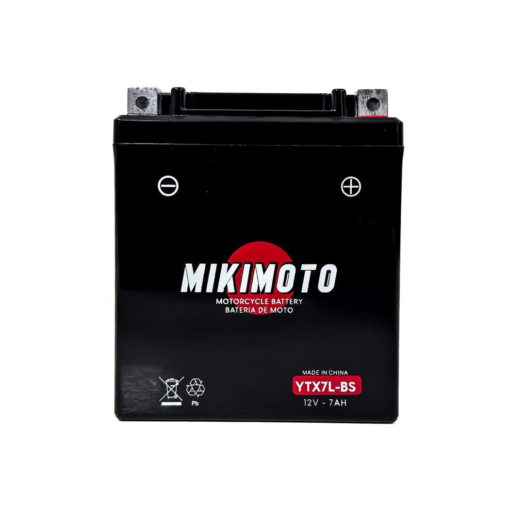 BATERIA DE MOTO YTX7L-BS MT 03 FZ 25 TORNADO 12V7AH - 4