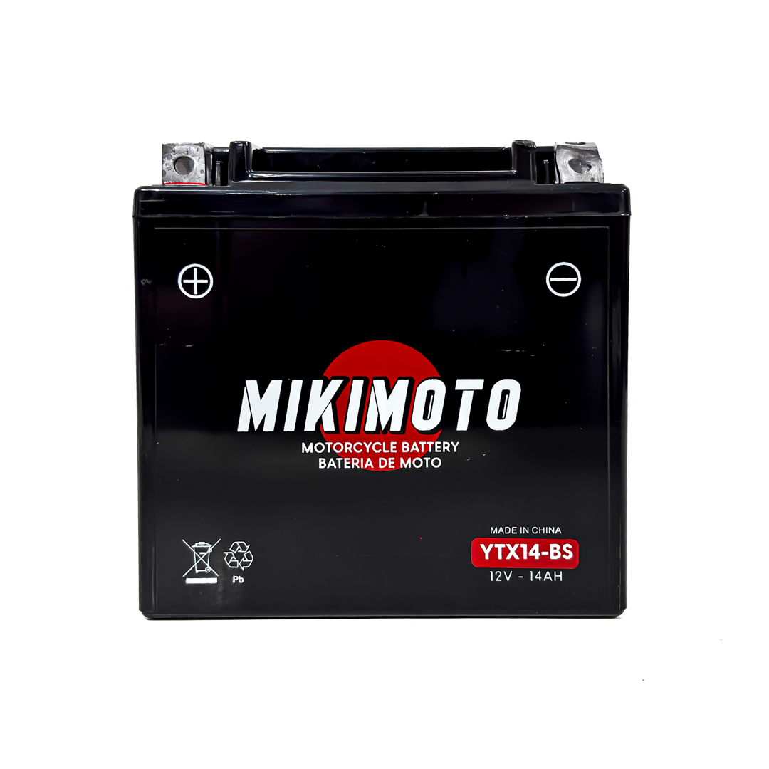 BATERIA DE MOTO YTX14-BS SUZUKI DL1000 V-STROM 02/16 BMW F650GS F800GS R1200GS AFRICA 12V14AH - 3