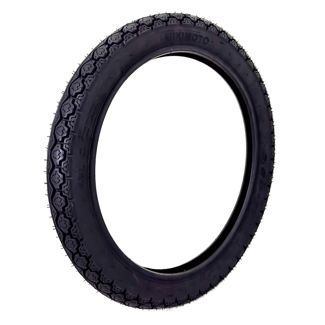 NEUMATICO PARA MOTO APLICACIÓN DELANTERA MIKI105-2.50R17 PARA CAMARA