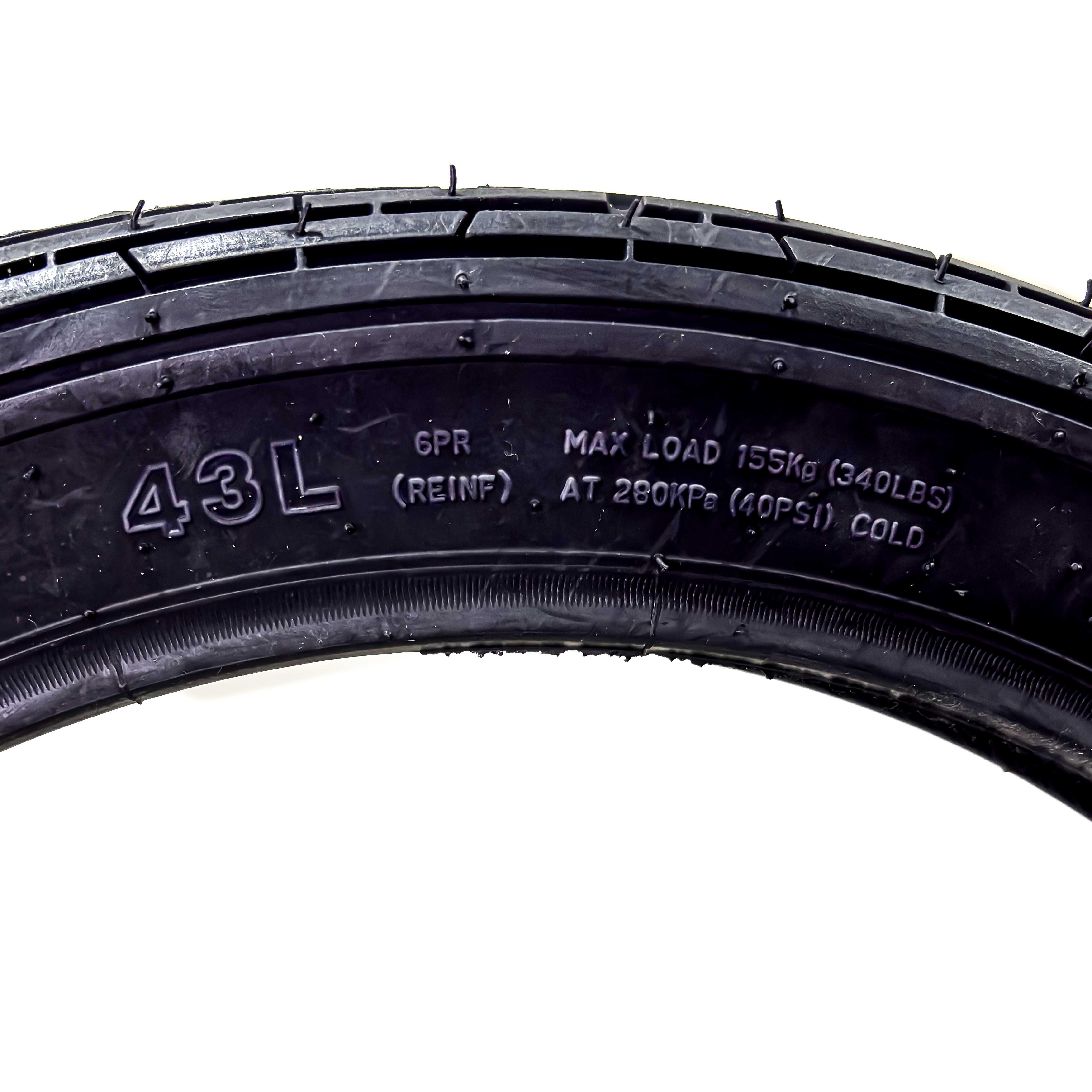 NEUMATICO PARA MOTO APLICACIÓN DELANTERA MIKI001-2.50R17 PARA CAMARA - 5