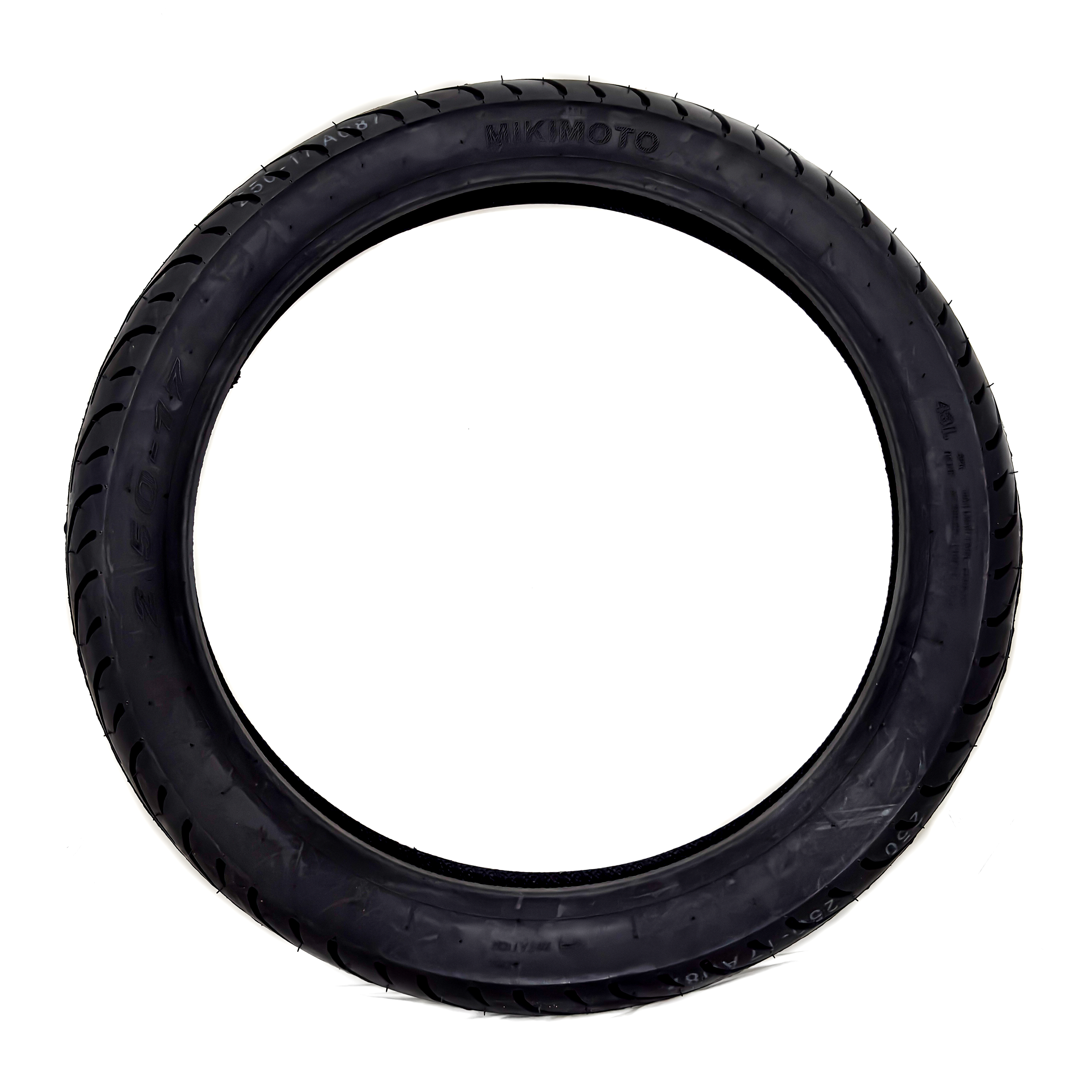 NEUMATICO PARA MOTO APLICACIÓN DELANTERA MIKI087-2.50R17 PARA CAMARA - 2