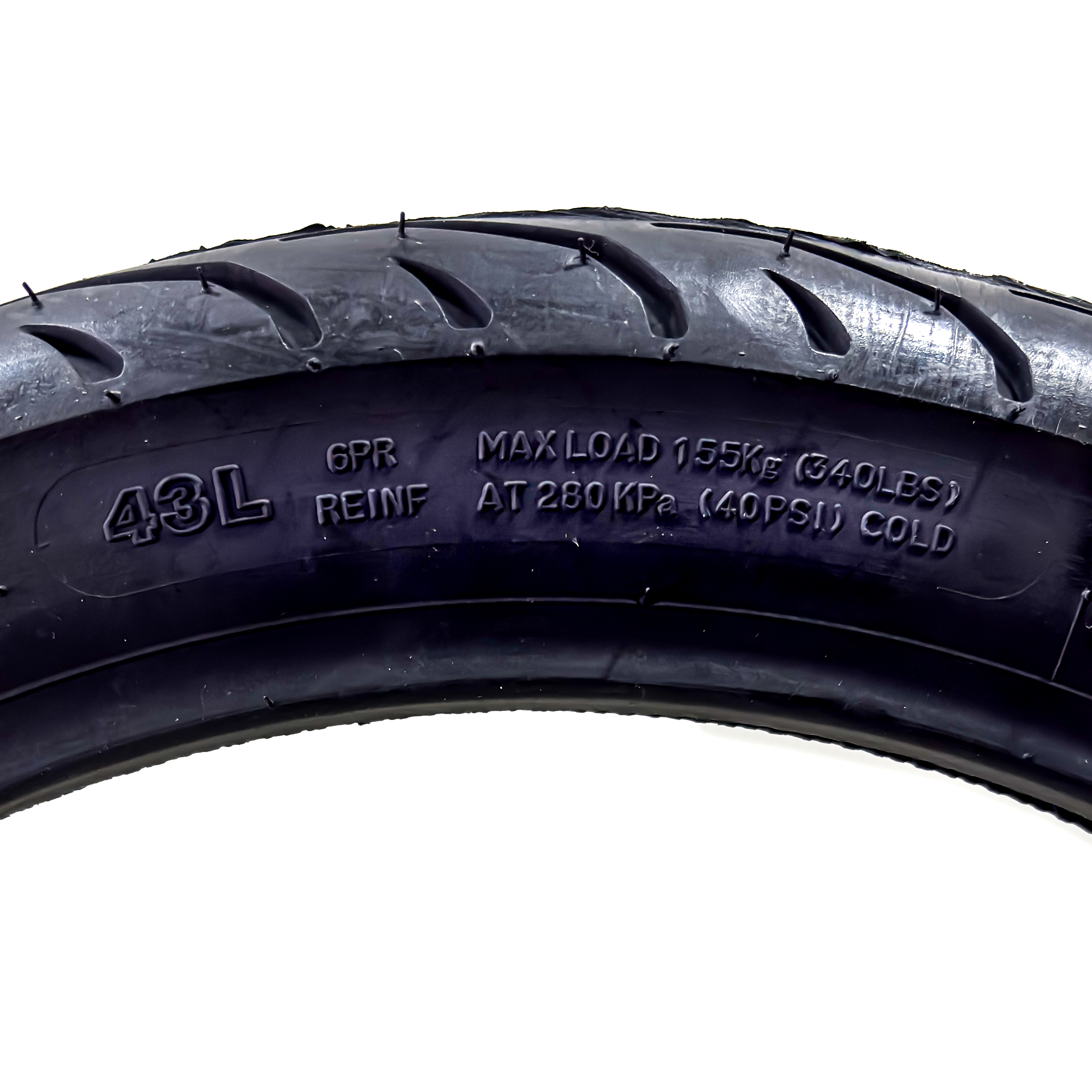 NEUMATICO PARA MOTO APLICACIÓN DELANTERA MIKI087-2.50R17 PARA CAMARA - 5